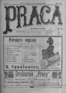 Praca: tygodnik polityczny i literacki, illustrowany. 1904.02.21 R.8 nr8