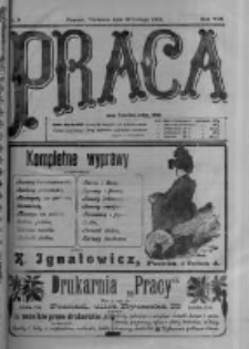 Praca: tygodnik polityczny i literacki, illustrowany. 1904.02.28 R.8 nr9