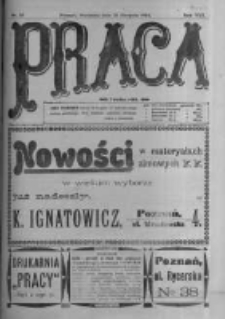 Praca: tygodnik polityczny i literacki, illustrowany. 1904.08.28 R.8 nr35