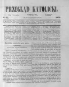 Przegląd Katolicki. 1879.11.06 R.17 nr45