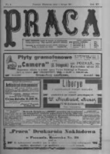 Praca: tygodnik polityczny i literacki, illustrowany. 1911.02.05 R.15 nr6
