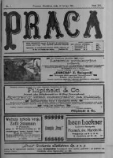 Praca: tygodnik polityczny i literacki, illustrowany. 1911.02.12 R.15 nr7