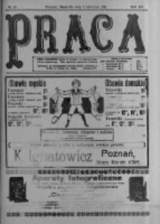 Praca: tygodnik polityczny i literacki, illustrowany. 1911.04.09 R.15 nr15