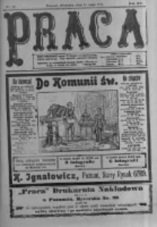 Praca: tygodnik polityczny i literacki, illustrowany. 1911.05.14 R.15 nr20