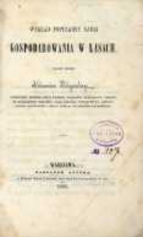 Wykład popularny nauki gospodarowania w lasach