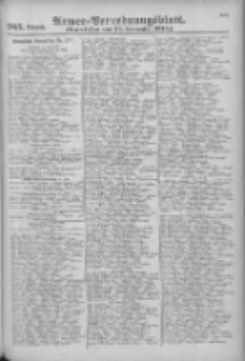 Armee-Verordnungsblatt. Verlustlisten 1915.09.25 Ausgabe 705