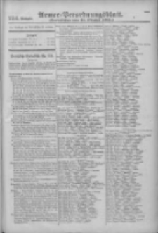 Armee-Verordnungsblatt. Verlustlisten 1915.10.15 Ausgabe 734