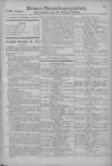 Armee-Verordnungsblatt. Verlustlisten 1915.10.16 Ausgabe 736