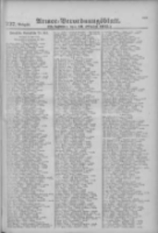 Armee-Verordnungsblatt. Verlustlisten 1915.10.16 Ausgabe 737
