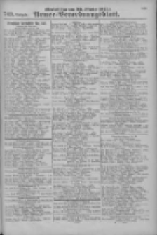 Armee-Verordnungsblatt. Verlustlisten 1915.10.20 Ausgabe 743