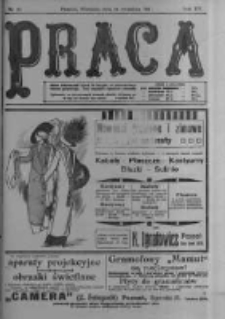 Praca: tygodnik polityczny i literacki, illustrowany. 1911.09.24 R.15 nr39