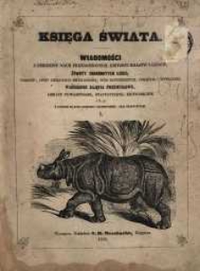 Księga świata 1853 i 1854
