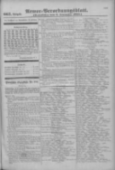 Armee-Verordnungsblatt. Verlustlisten 1915.09.01 Ausgabe 663