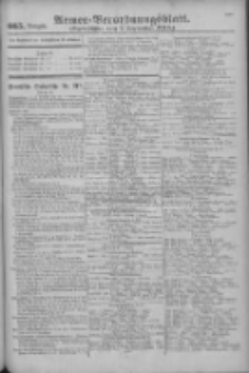 Armee-Verordnungsblatt. Verlustlisten 1915.09.02 Ausgabe 665