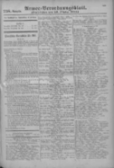 Armee-Verordnungsblatt. Verlustlisten 1915.10.29 Ausgabe 758