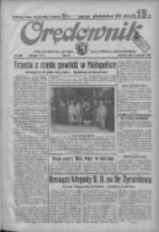 Orędownik: ilustrowane pismo narodowe i katolickie 1934.09.09 R.64 Nr205