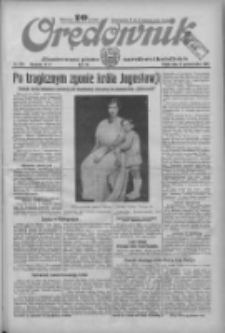 Orędownik: ilustrowane pismo narodowe i katolickie 1934.10.12 R.64 Nr233