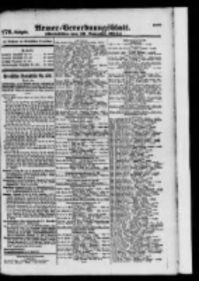 Armee-Verordnungsblatt. Verlustlisten 1915.11.10 Ausgabe 779
