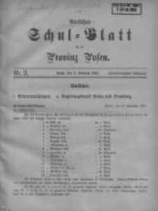 Amtliches Schul-Blatt für die Provinz Posen 1908.02.05 Jg.41 Nr3