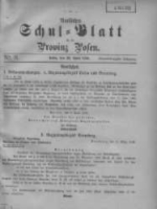 Amtliches Schul-Blatt für die Provinz Posen 1908.04.20 Jg.41 Nr8