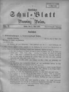 Amtliches Schul-Blatt für die Provinz Posen 1908.05.05 Jg.41 Nr9