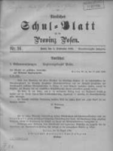 Amtliches Schul-Blatt für die Provinz Posen 1908.09.05 Jg.41 Nr16