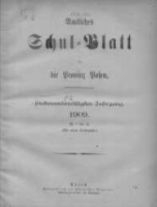 Amtliches Schul-Blatt für die Provinz Posen 1909.01.05 Jg.42 Nr1