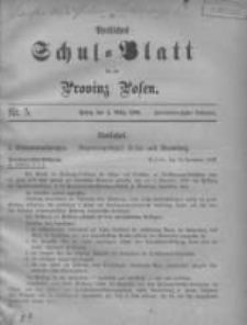 Amtliches Schul-Blatt f&uuml;r die Provinz Posen 1909.03.05 Jg.42 Nr5
