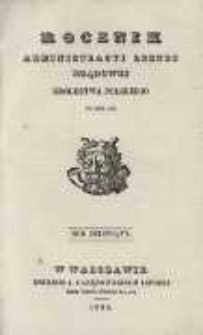 Rocznik Administracyi Leśnej Rządowej Królestwa Polskiego na rok 1836