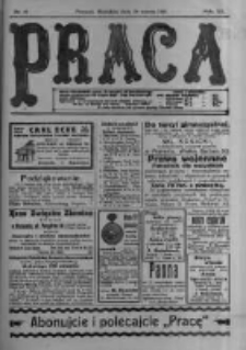 Praca: tygodnik polityczny i literacki, illustrowany. 1916.03.26 R.20 nr13