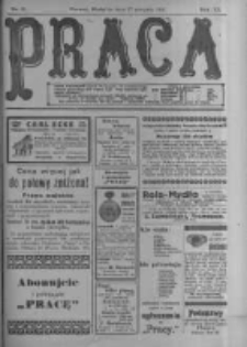 Praca: tygodnik polityczny i literacki, illustrowany. 1916.08.27 R.20 nr35