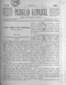Przegląd Katolicki. 1884.03.20 R.22 nr12