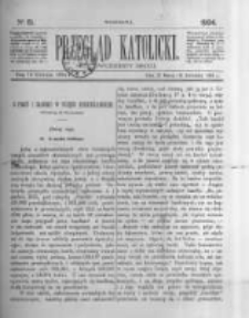 Przegląd Katolicki. 1884.04.10 R.22 nr15