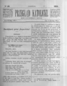 Przegląd Katolicki. 1884.05.29 R.22 nr22
