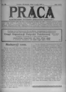 Praca: ilustrowany tygodnik społeczno-narodowy. 1920.05.09 R.24 nr19