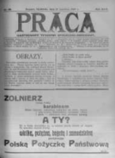 Praca: ilustrowany tygodnik społeczno-narodowy. 1920.06.27 R.24 nr26