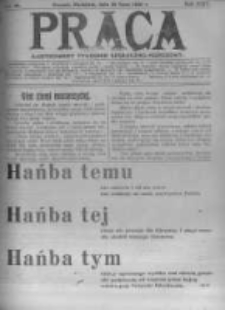 Praca: ilustrowany tygodnik społeczno-narodowy. 1920.07.25 R.24 nr30