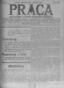 Praca: ilustrowany tygodnik społeczno-narodowy. 1920.08.01 R.24 nr31