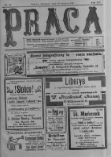 Praca: tygodnik polityczny i literacki, illustrowany. 1911.08.20 R.15 nr34