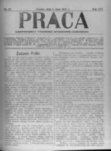 Praca: ilustrowany tygodnik społeczno-narodowy. 1921.07.03 R.25 nr27