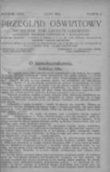 Przegląd Oświatowy: miesięcznik Towarzystwa Czytelni Ludowych poświęcony sprawom oświatowym i kulturalnym 1931 luty R.26 Nr2