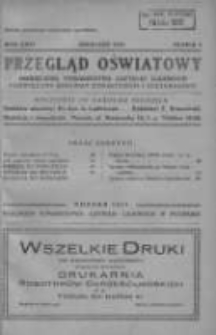 Przegląd Oświatowy: miesięcznik Towarzystwa Czytelni Ludowych poświęcony sprawom oświatowym i kulturalnym 1931 kwiecień R.26 Nr4
