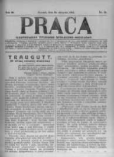 Praca: ilustrowany tygodnik społeczno-narodowy. 1921.08.28 R.25 nr35