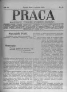 Praca: ilustrowany tygodnik społeczno-narodowy. 1921.09.04 R.25 nr36