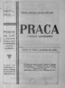 Praca: ilustrowany tygodnik społeczno-narodowy. 1922.01.08 R.26 nr2