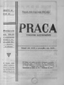 Praca: ilustrowany tygodnik społeczno-narodowy. 1922.05.14 R.26 nr20