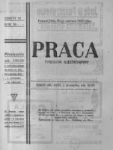 Praca: ilustrowany tygodnik społeczno-narodowy. 1922.06.25 R.26 nr26
