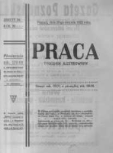 Praca: ilustrowany tygodnik społeczno-narodowy. 1922.08.20 R.26 nr34