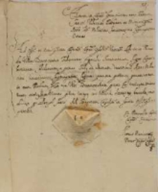 Juramentum Solidariu[m] Villae Drzenczew. A Prima Iulÿ ad ultimam Decemb[ris] 1677