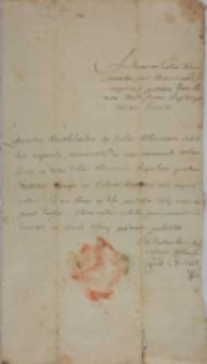 Juramentum super Fumos Villae Błazeiewo 1705